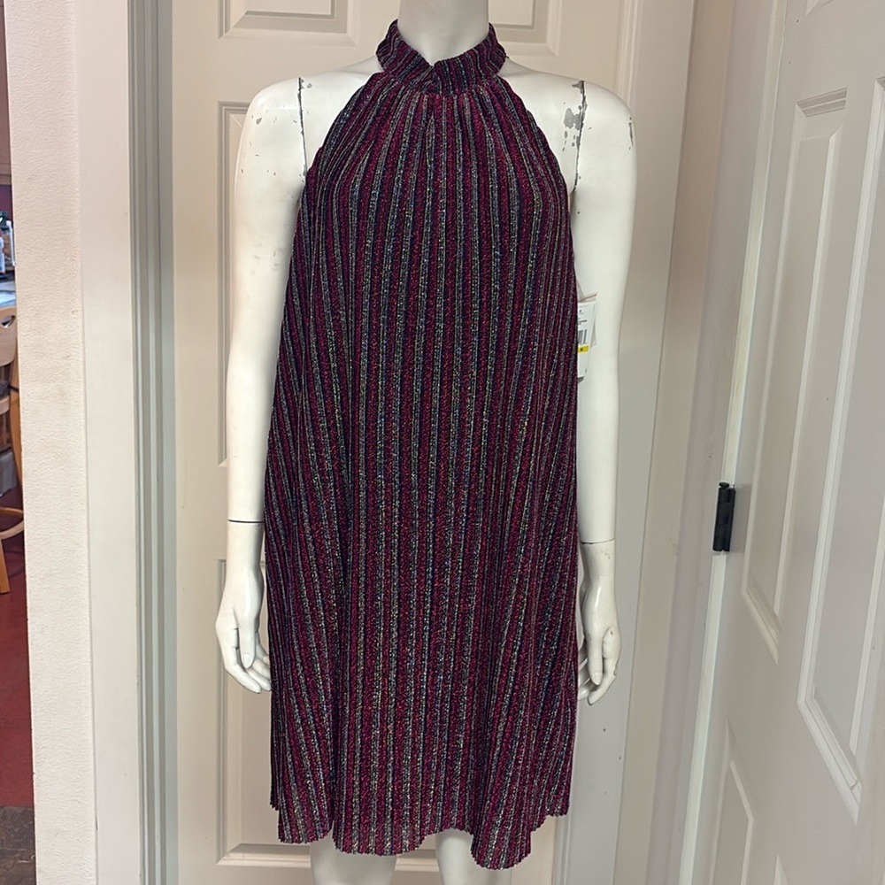ECI Halter Neck Trapeze Dress, NWT!